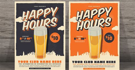 Retro Happy Hour Beer Festival by Guuver on Envato Elements