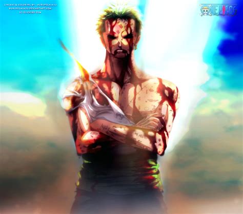 Download “Roronoa Zoro the Infamous Swordsman” Wallpaper | Wallpapers.com