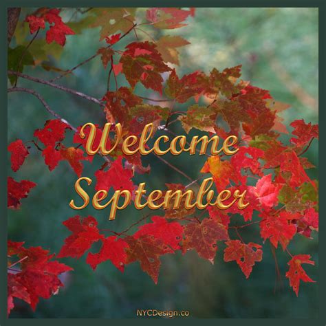 Welcome September Images for Instagram and Facebook – NYCDesign.co ...