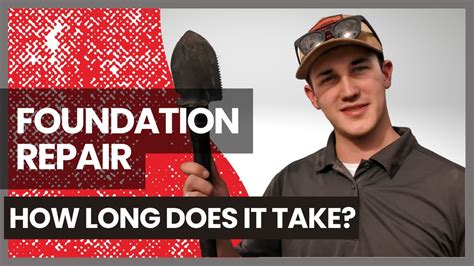 How Long does foundation repair take? - YouTube