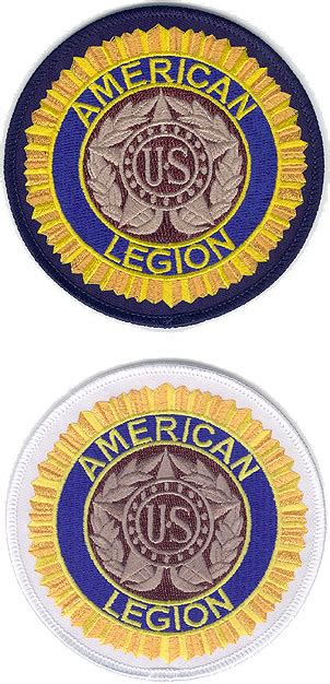 Embroidered American Legion Emblem Patch - AmericanLegionFlags.com