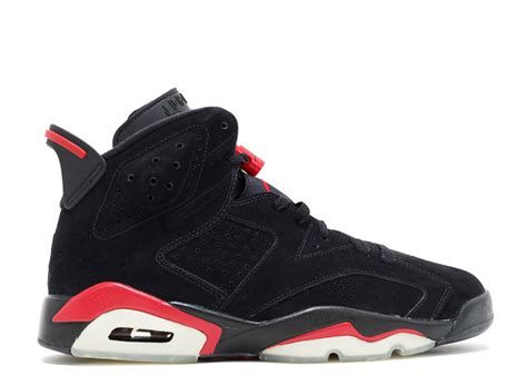 Air Jordan 6 Retro - Air Jordan - 384664 061 - black/varsity red | Flight Club