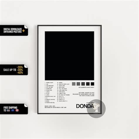 Kanye West Donda Album Cover Poster - Etsy