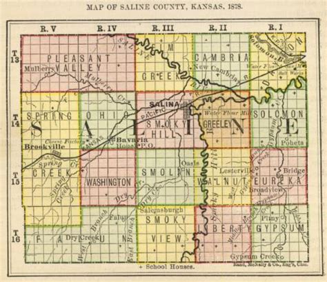 Saline County, Kansas: History