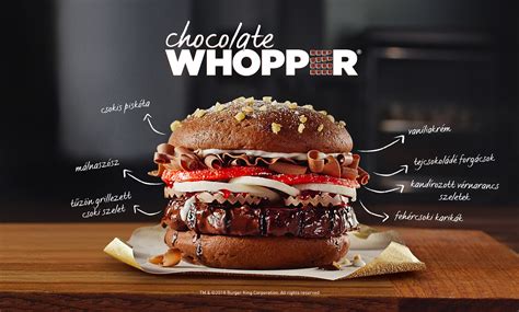 Csokoládés Whopper a magyar Burger Kingben? - Fast Food Central