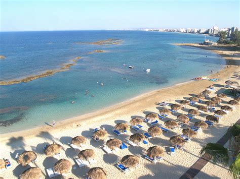 Famagusta Famagusta, North Cyprus, Airplane View, Northern, Coastline, Pool, Landscape, History ...