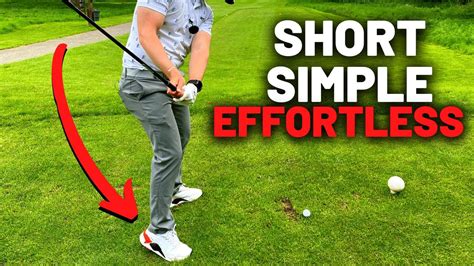 SHORT BACKSWING MOVE! AMAZINGLY EASY GOLF SWING FOR SENIORS! - FOGOLF - FOLLOW GOLF