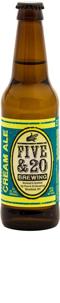 Cream Ale - Five & 20 Spirits and Brewing