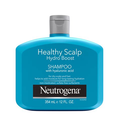 Buy Neutrogena Hydrating Shampoo for Dry Scalp & Hair with Hyaluronic Acid, Healthy Scalp Hydro ...