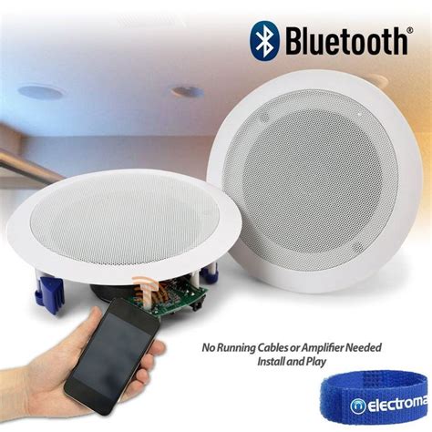 bluetooth ceiling speaker | Ceiling speakers, Wireless ceiling speakers, Bathroom speakers