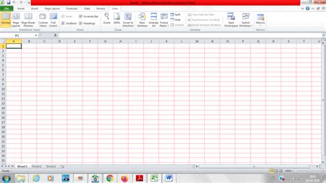 Gridlines in Excel