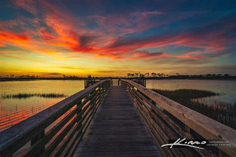 Pine Glades Sunset at Pier Jupiter Florida | HDR Photography by Captain ...