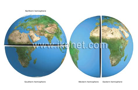 Earth > geography > cartography > hemispheres image - Visual Dictionary