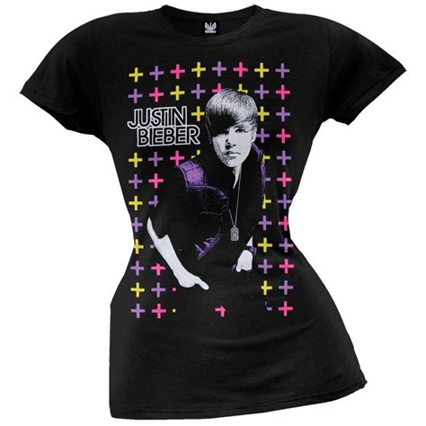 Justin Bieber - Justin Bieber - Cross Juniors T-Shirt - Walmart.com - Walmart.com