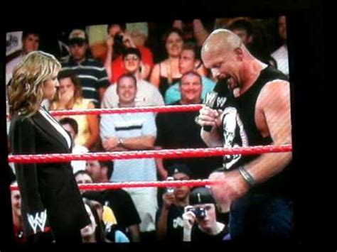 Stone Cold Stunner to Stephanie McMahon - YouTube