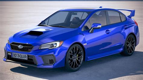 3D model Subaru WRX STI 2018 | CGTrader