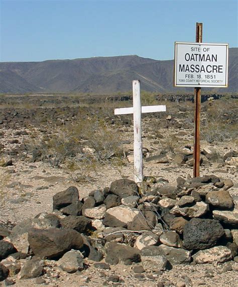 Oatman: The Massacre, Town and Haunted Hotel