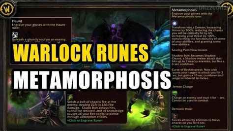 WOW Classic SOD: How To Unlock Metamorphosis Rune Easily? - Locations & Quests