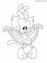 Animaniacs coloring Pages  Print And Colorcom sketch template