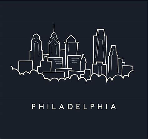 how to draw philadelphia skyline - fashiondesigndrawingsmen