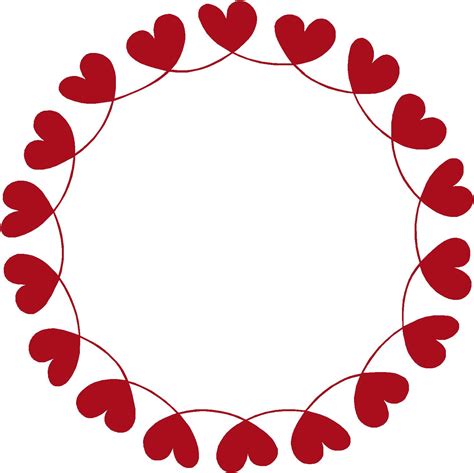 Love Heart Border - ClipArt Best