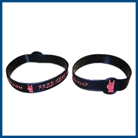 Custom Rubber Wristbands by FlexSystems