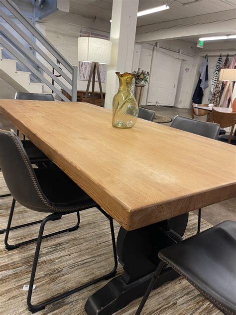 Butcher Block Dining Table – Everett Consignment