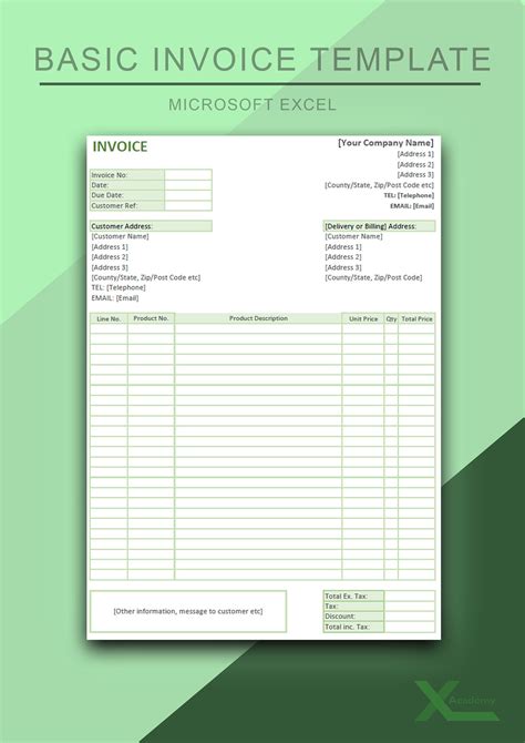 Freepiker Creative Excel Invoice Template - vrogue.co