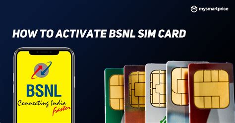 BSNL SIM Activation: How to Activate New BSNL SIM Card for Voice call, Internet, and Other ...