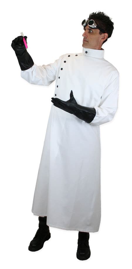 Mad Scientist Howie Lab Coat - White | Mad scientist costume, Scientist ...