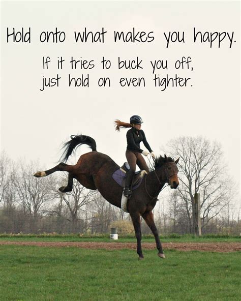 natshorses: Rocky. Hold on tight! | Horse riding quotes, Horse quotes, Inspirational horse quotes