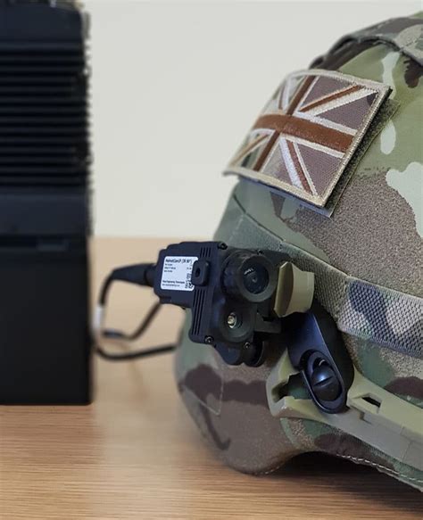 Royal Marines tests a new helmet camera for enhanced tactical decisions