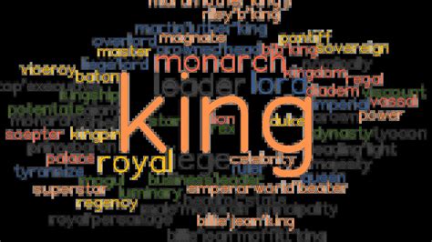 KING: Synonyms and Related Words. What is Another Word for KING? - GrammarTOP.com