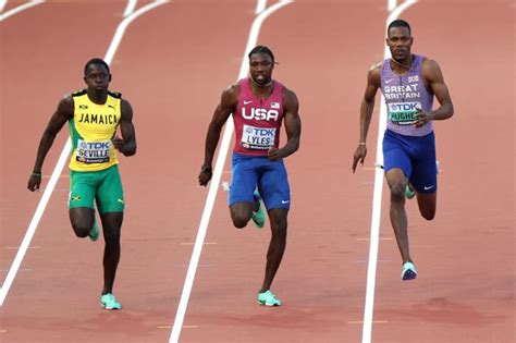 Noah Lyles Shocks World With 100M Dash World Championship - The Spun