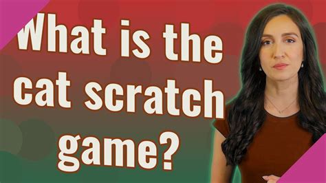 What is the cat scratch game? - YouTube