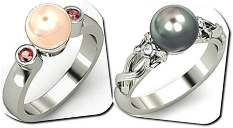 Pearl Engagement Rings - Symbol of Class and Purity