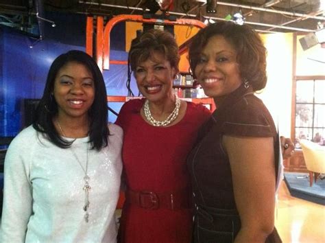 At WWL Studios with Sally Ann Roberts (beautiful sister of GMA's Robin ...