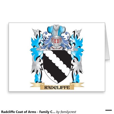 Radcliffe Coat of Arms - Family Crest | Zazzle | Coat of arms, Family ...