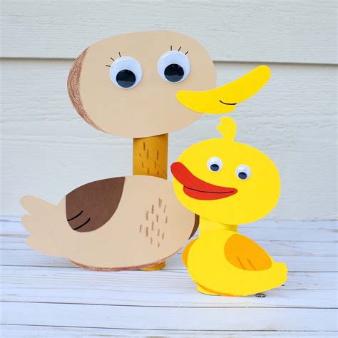 Five Little Ducks & Mother Duck Craft - Super Simple