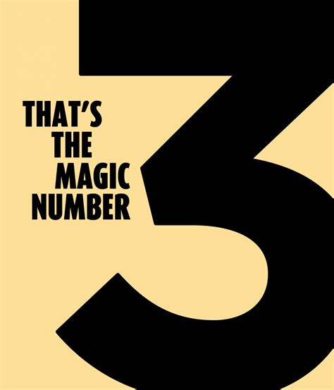 3 is the magic number – Telegraph