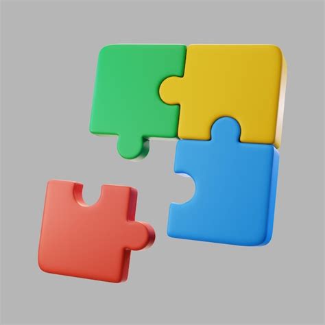 Puzzle 3d Images - Free Download on Freepik