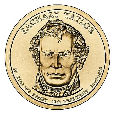 2009-D Zachary Taylor Presidential Dollar | Collectible Presidential ...