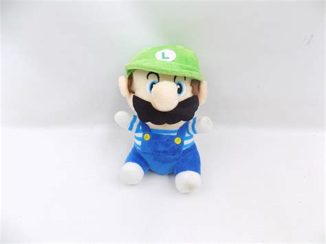 Super Mario Bros. Green Mario Plush Toy Plushie - Starboard Games