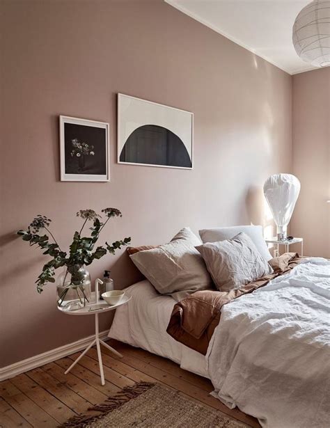Dusty Pink Bedroom Walls