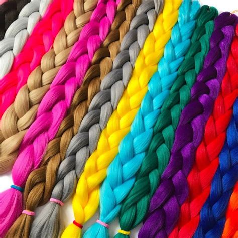 Colorful Fiber Braids Hair Extension - Beauty Worx