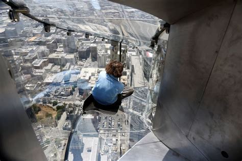 This Terrifying Glass 'Skyslide' Is Not For The Faint Of Heart ...