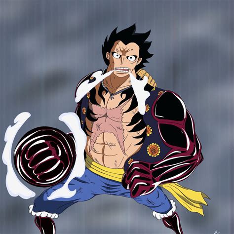 Monkey D. Luffy-4th Gear by Bduane7 on DeviantArt