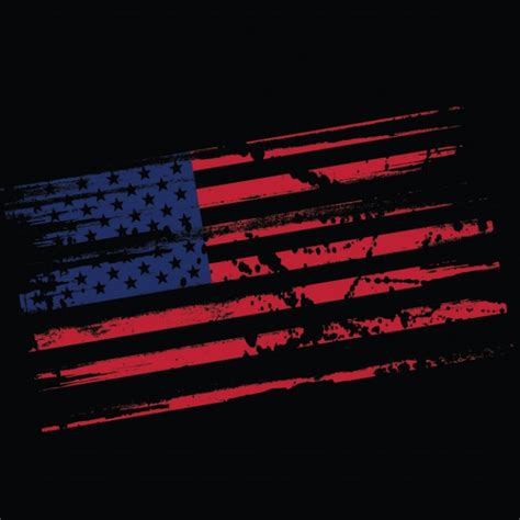 7 Grunge American Flag Vector Images - Grunge American Flag Vector Free, Distressed American ...