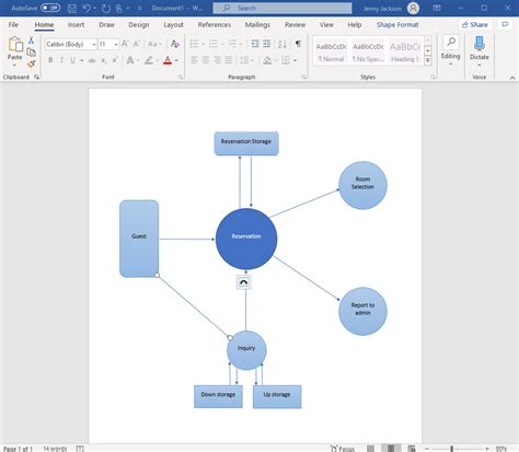 Flow Diagram Template Word For Your Needs