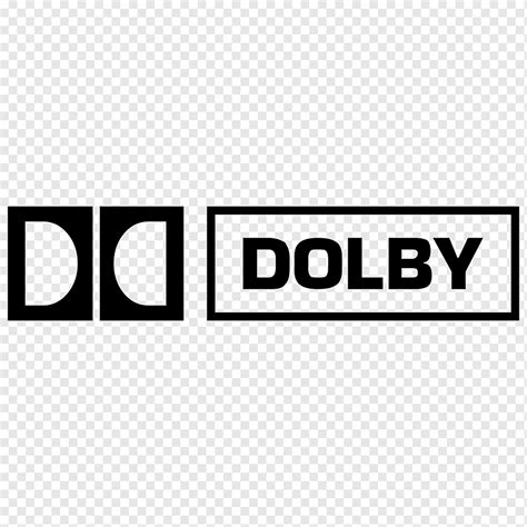 Dolby logosu, Dolby Laboratories Logo Dolby Atmos Dolby Dijital Surround ses, dolby, metin ...